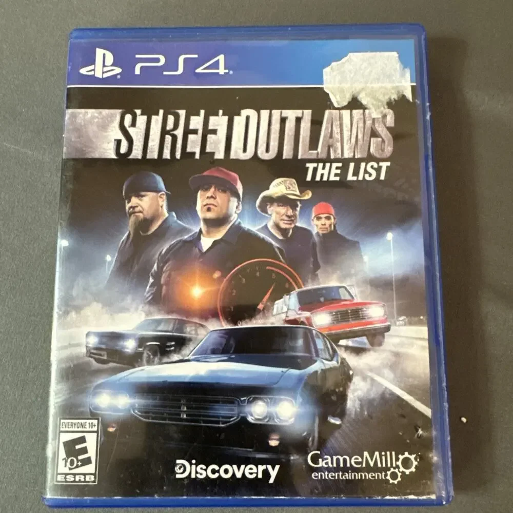 Street Outlaws: The List (Sony PlayStation 4 PS4, 2019)